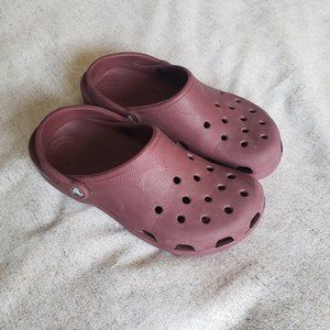 Marroon Crocs